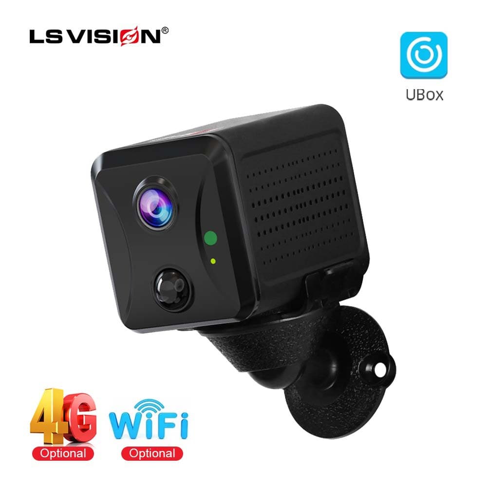 LS VISION Cross-border 4G SIM Camera Home Car Pet Care Plug-free Ubox Camera