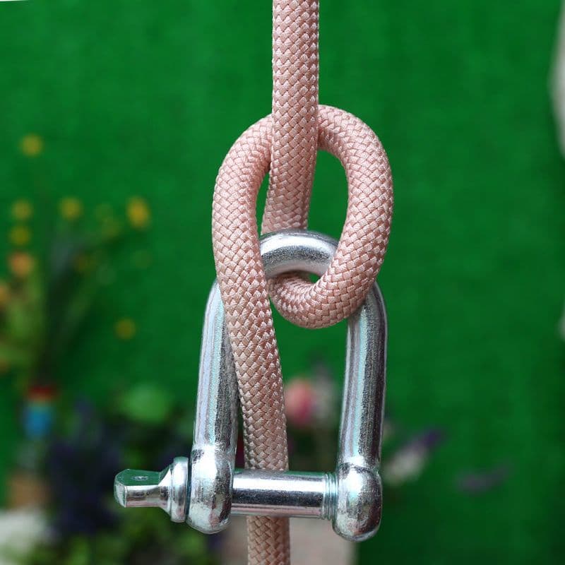 Outdoor high-altitude external wall work nylon safety hanging board rope, specialized for window cleaners, hanging rope nylon safety rope, wear-resistant
