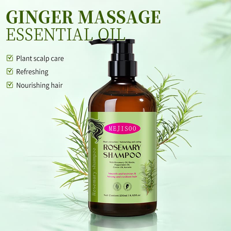 Cross-border Rosemary And Mint Shampoo Moisturizing Smooth Rosemary Mint Shampoo Wholesale