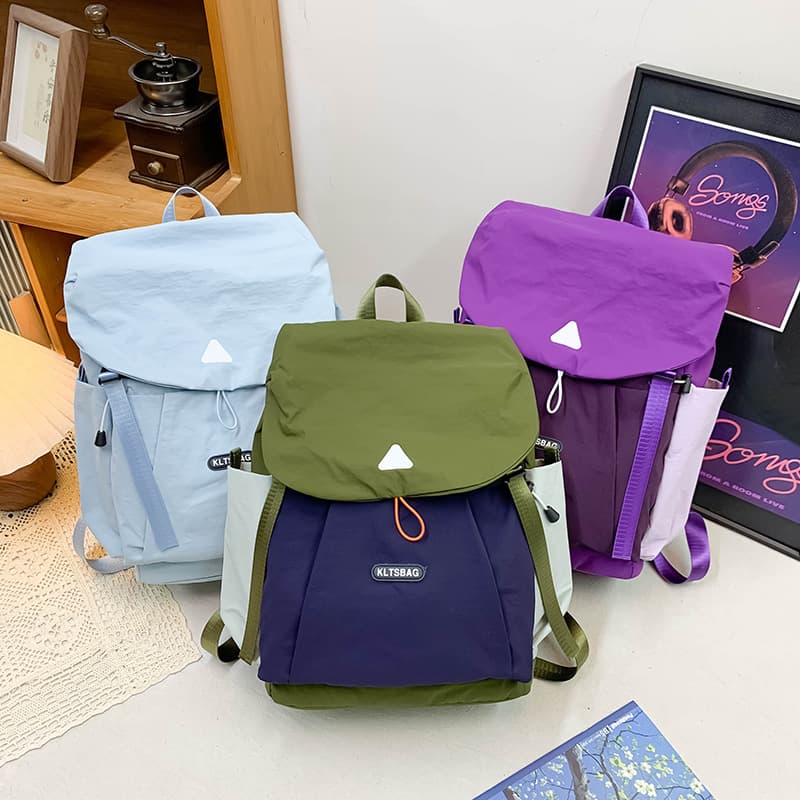 2025 New Kids Bag Korean Style Cool Little Boy Outdoor Hiking Backpack Large Capacity Girls' Lightweight Backpack