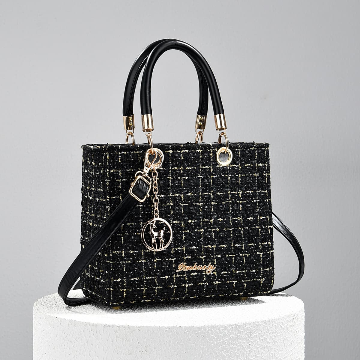 2026 New Fashionable Chanel-Style Handheld Lady Dior Bag for Women, Elegant Light Luxury Texture, Versatile Shoulder and Crossbody Bag
