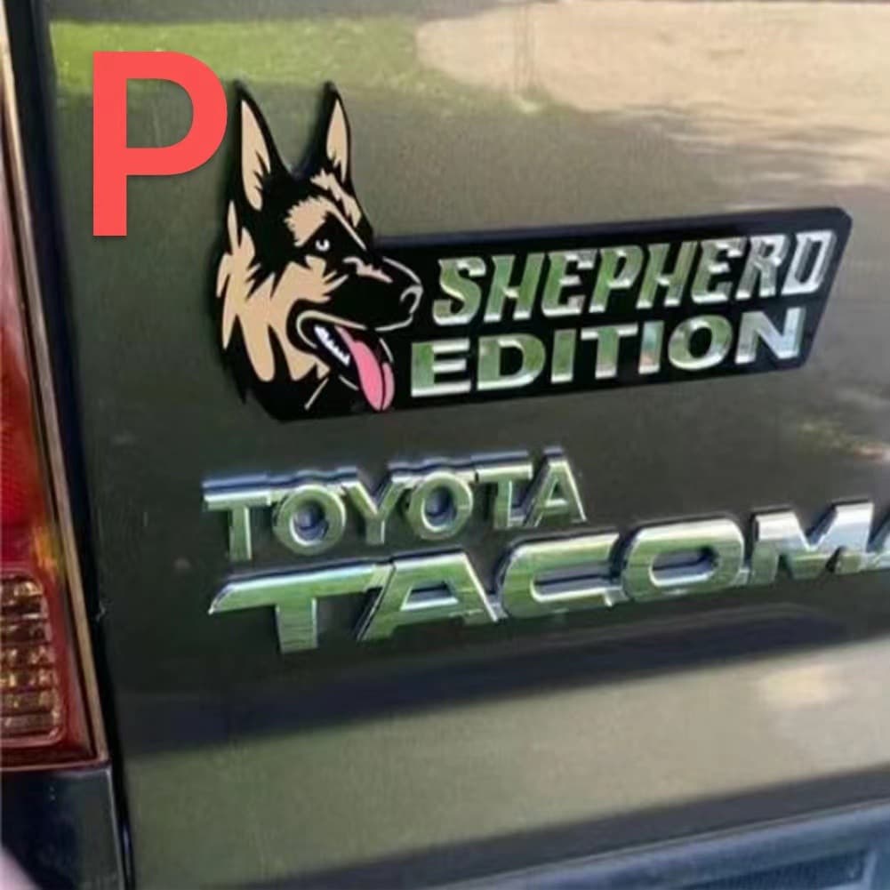 Dogs Badge Rated Car Emblem Car Decorative Badge Acrylic Dog Badge
