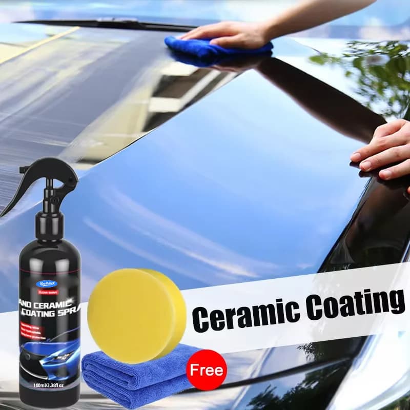 KineShineX Car Ceramic Nano Coating Liquid Coating Nano Crystal Hydrophobic Layer Polished Paint Coating Agent