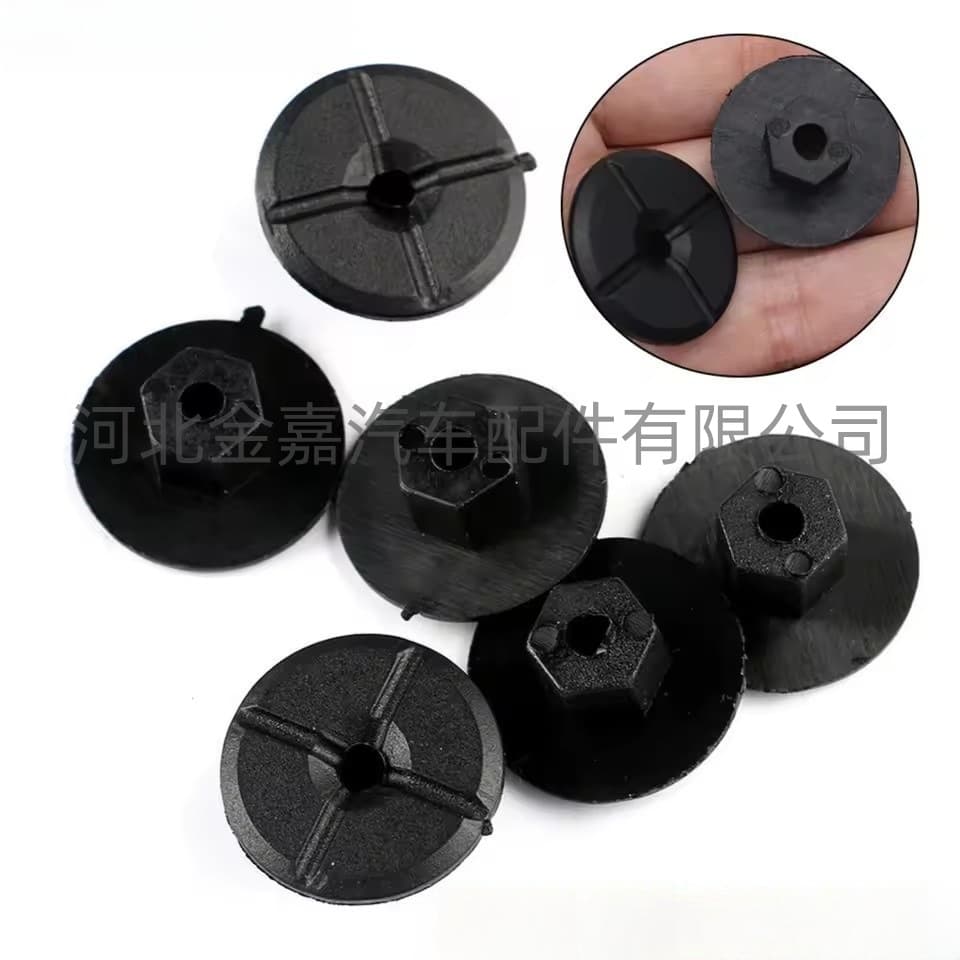 Compatible with Mercedes-Benz W201 W124 190D 260 Threadless Plastic Nut Clip Car Fastener Accessories
