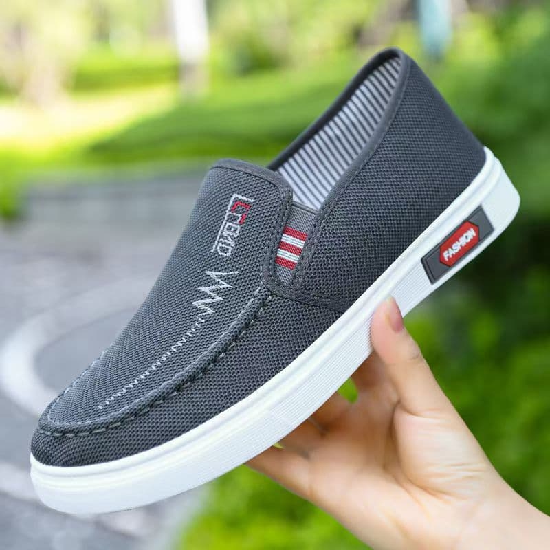 Men's old Beijing cloth shoes, men's casual soft-soled canvas dad shoes, middle-aged and elderly men's work shoes, wholesale
