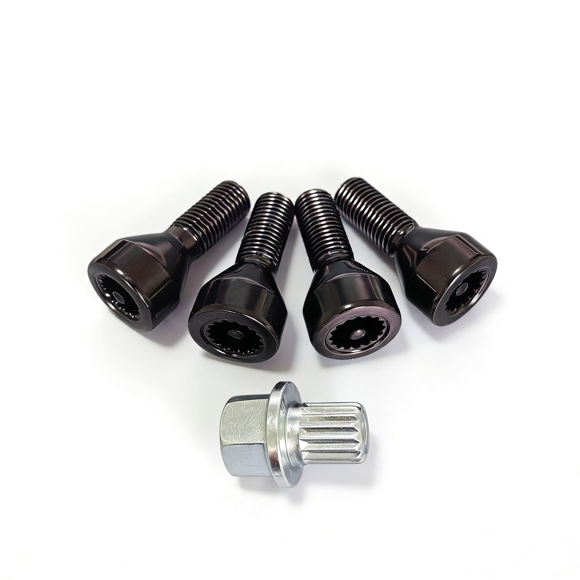 Suitable for BMW 36136786419 (M12*1.5) Car Tire Screws, Anti-Theft Bolts, Wheel Lock Set
