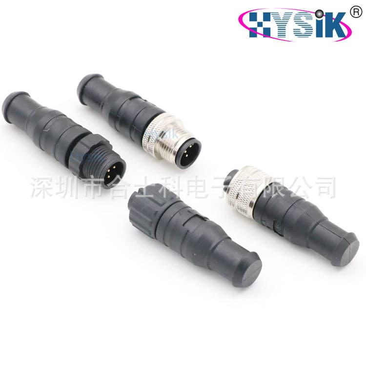 NMEA 2000 Yacht Plug M12 5-Core Male 120 Ohm Resistor Terminal Connector