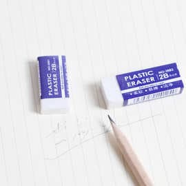 Stationary White 2B Eraser Children's Pencil Eraser Pencil Clean Without Crumbs Primary School Stationery