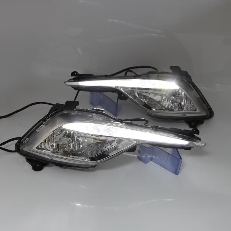 LED Bumper Light for Hyundai Sonata 8th Gen 2013/2014/2015 Daytime Running Light Fog Light Assembly