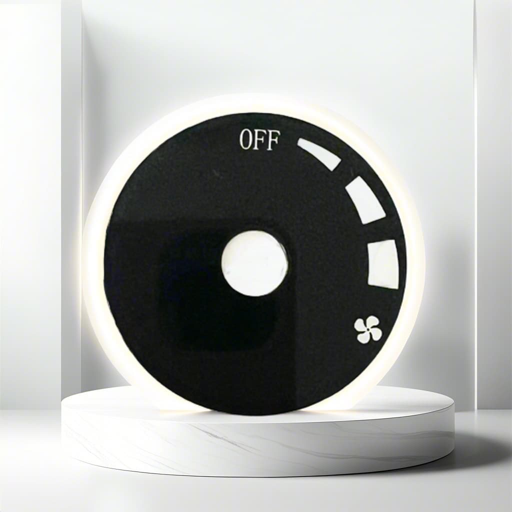 PVC automotive heater film panels, automotive dial panels, wind speed regulator film overlays