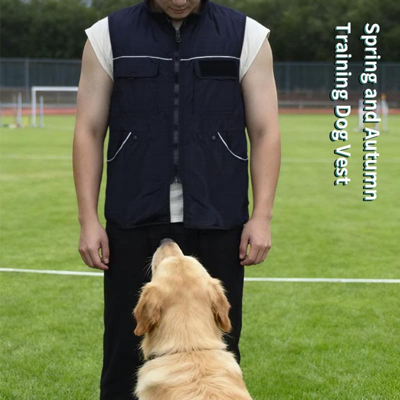 Cross-Border Dog Training Special Dog Training Clothes Anti-Scratch Large Pocket Clothes Multi-Functional Vest Dog Trainer Work Clothes