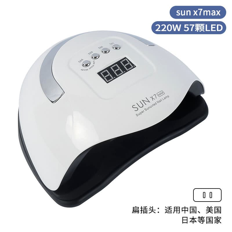 High-Power 280W Nail Lamp Quick-Dry LED Curing Light UV Gel Polish Dryer Nail Lamp Wholesale