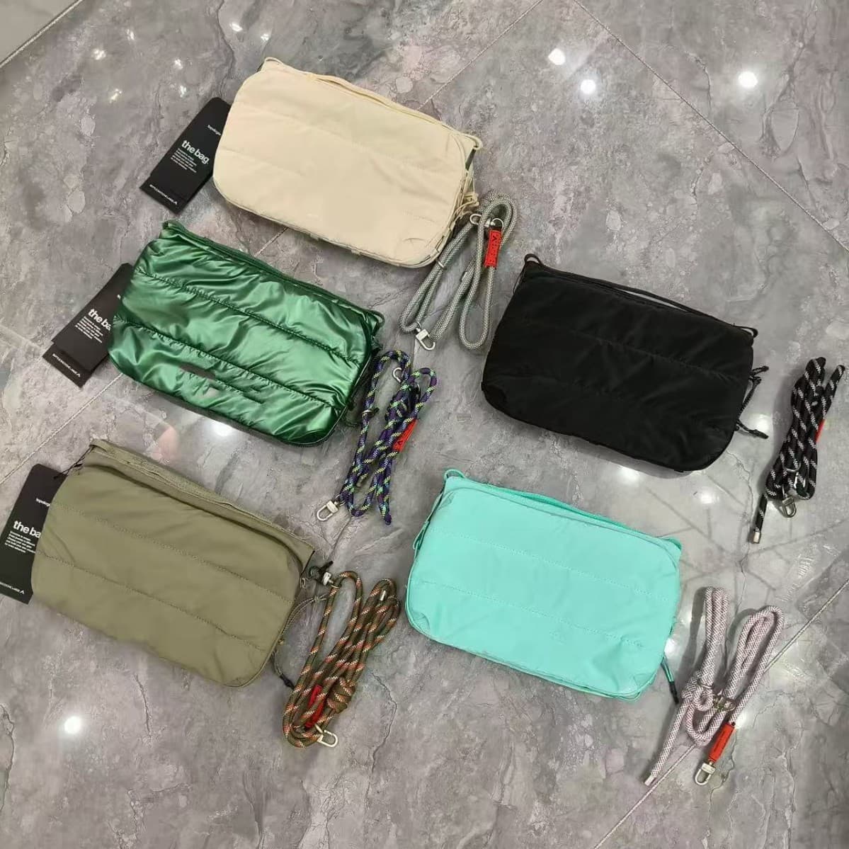 Cross-border Top-selling Large Water Bottle Bag New Waterproof Lightweight Cloud Bag Rope Bag Unisex Premium Style