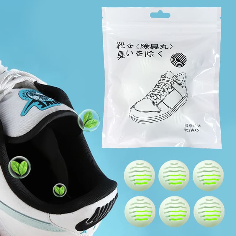 Shoe and Shoe Cabinet Deodorizing Balls, Odor Eliminator for Sports Sneakers and Socks, Anti-odor, Odor Absorption, Long-lasting Freshness, Wholesale