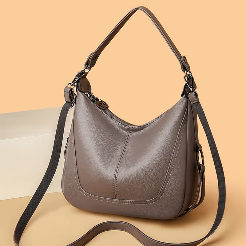 High-End Handbag Large Bag 2026 New Model Large Capacity Versatile Shoulder Crossbody Women's Bag Soft Leather Tote Bag