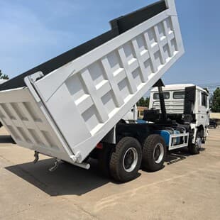 8.5m rear dump muck truck 400hp front four rear eight dump truck export Shaanxi Auto Delong F3000 rear dump tipper