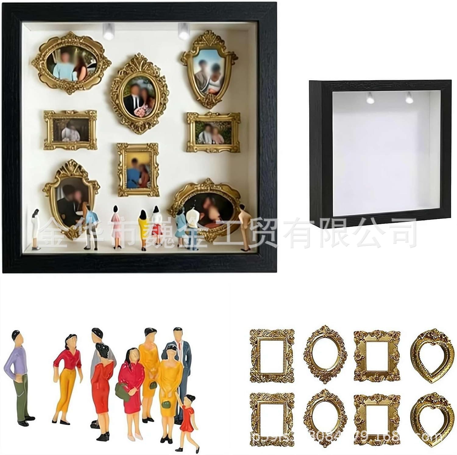 In Stock DIY Mini Museum Silhouette Box