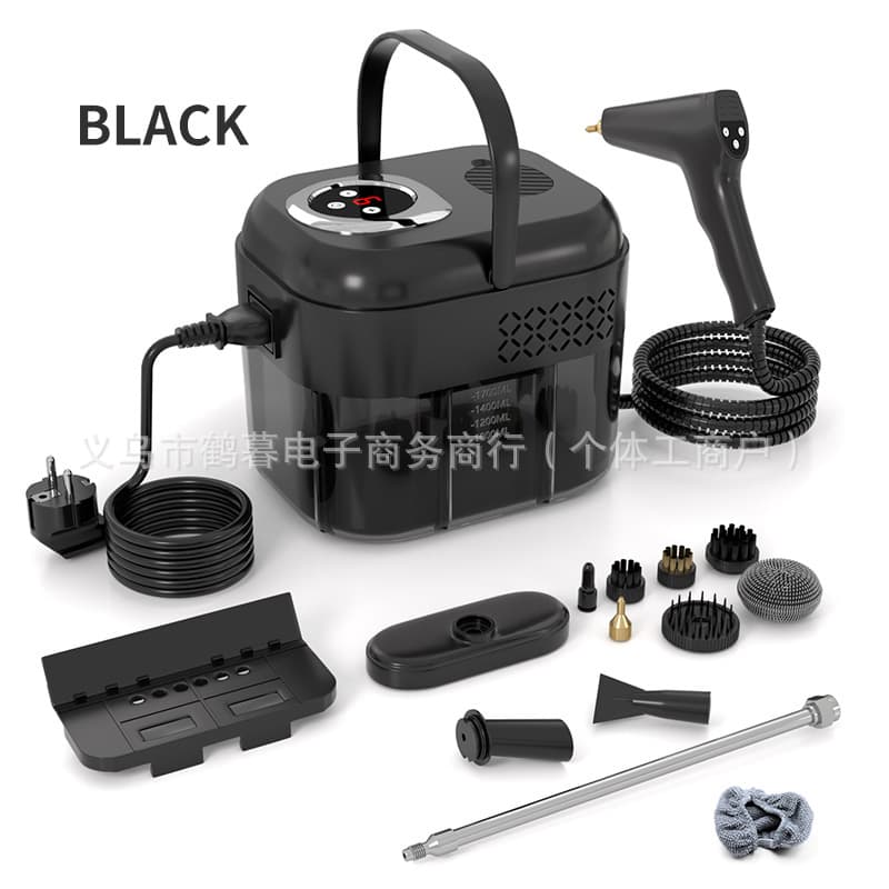 High-Temperature Steam Cleaner, Small Household Air Conditioner Kitchen Range Hood Dual Control Switch, Fast Heating Cleaning Machine Cross-Border