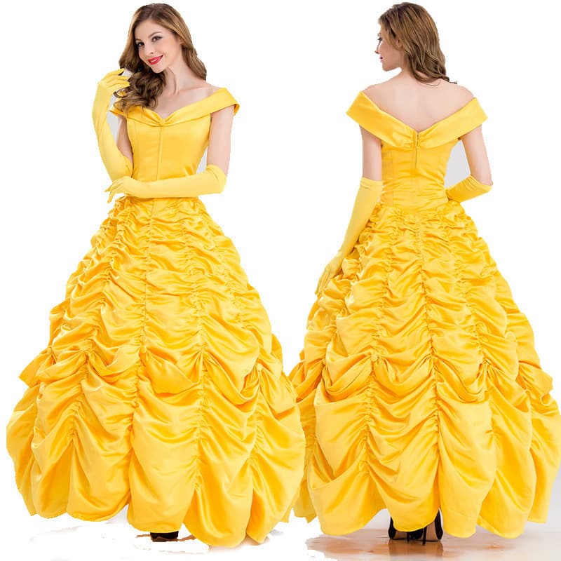 Beauty and the Beast Princess Belle Costume Dress