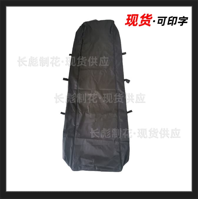 In-stock wholesale thickened black body bags, Oxford cloth yellow shroud bags, body bags for funeral homes, funeral supplies