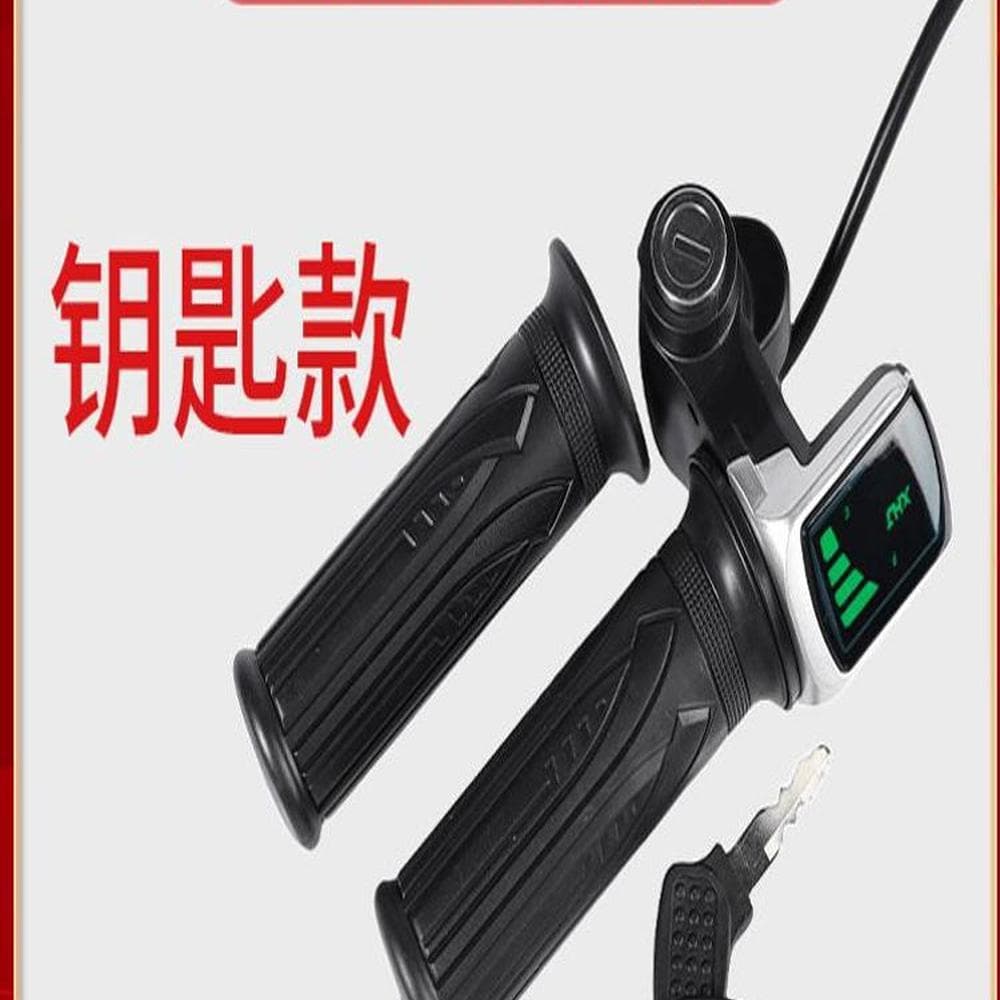 Electric Vehicle Battery Level Display: Rotary Lever, Lithium Battery Chauffeur Car, LCD Battery Level Display, Throttle, Lever: 36V, 48V, 60V