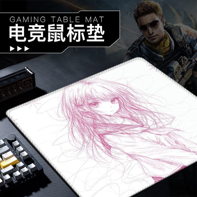 Large Popular Game Anime Office Desk Mat Mousepad Mouse Pad Keyboard Mat