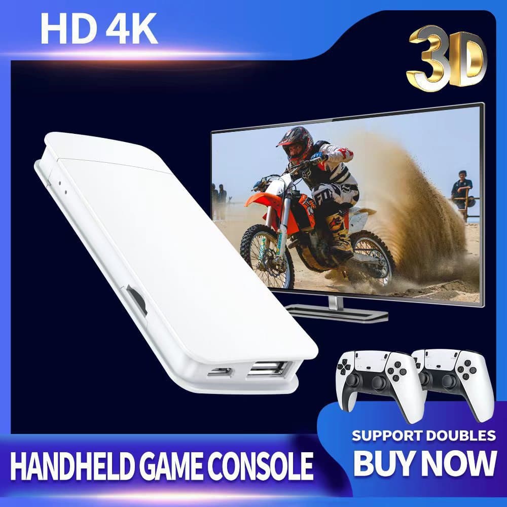 M15 Home PSP Mini Console Wireless U-Box 2.4G HD 4K HDMI TV Game Console