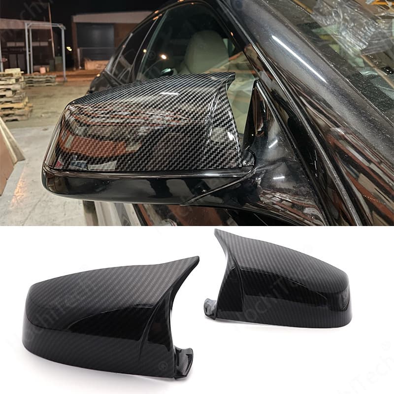 For BMW 5 Series E60 F01 F10 F06 Side Mirror Cover Modification Bullhorn Mirror Cover F11 E61