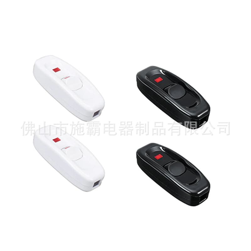 10A250V High Current In-Line Switch with Indicator Light CORD SWITCHES Auto Shut-Off Light Saver