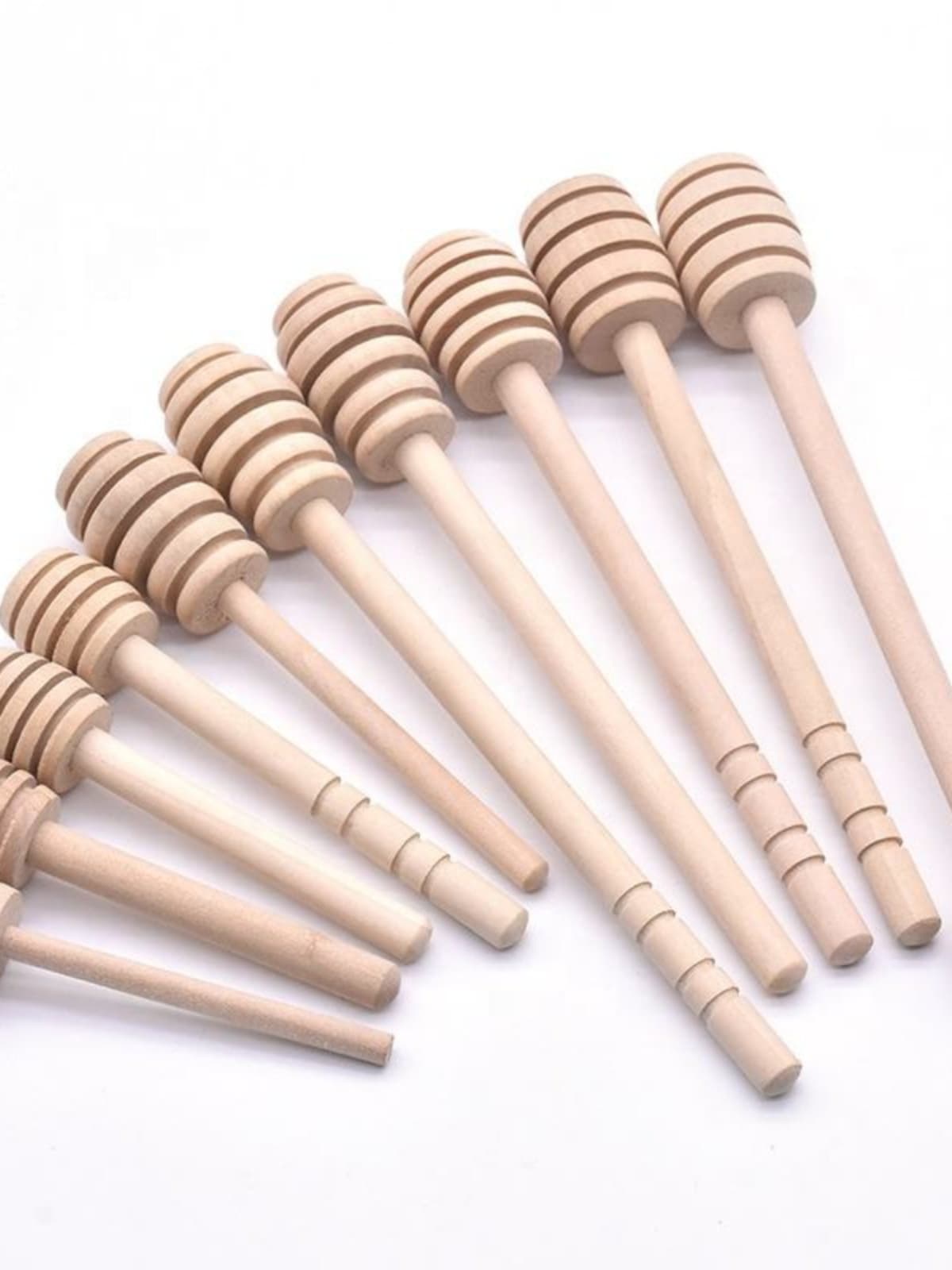 Mini Manual Stirring Stick Wooden Honey Stick Honey Stirring Stick Honey Dipper Coffee Stirring Stick Kitchen Tool