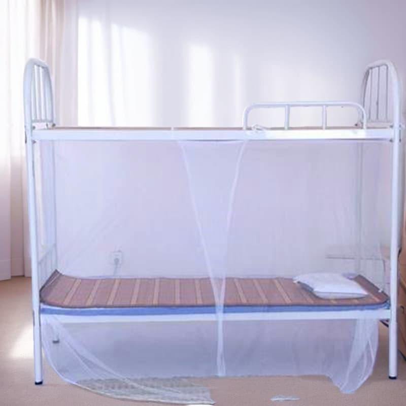 Zippered Dormitory Mosquito Net Student Bedding Dustproof Top No Curtain Required Upper And Lower Bunk Beds Traditional Style