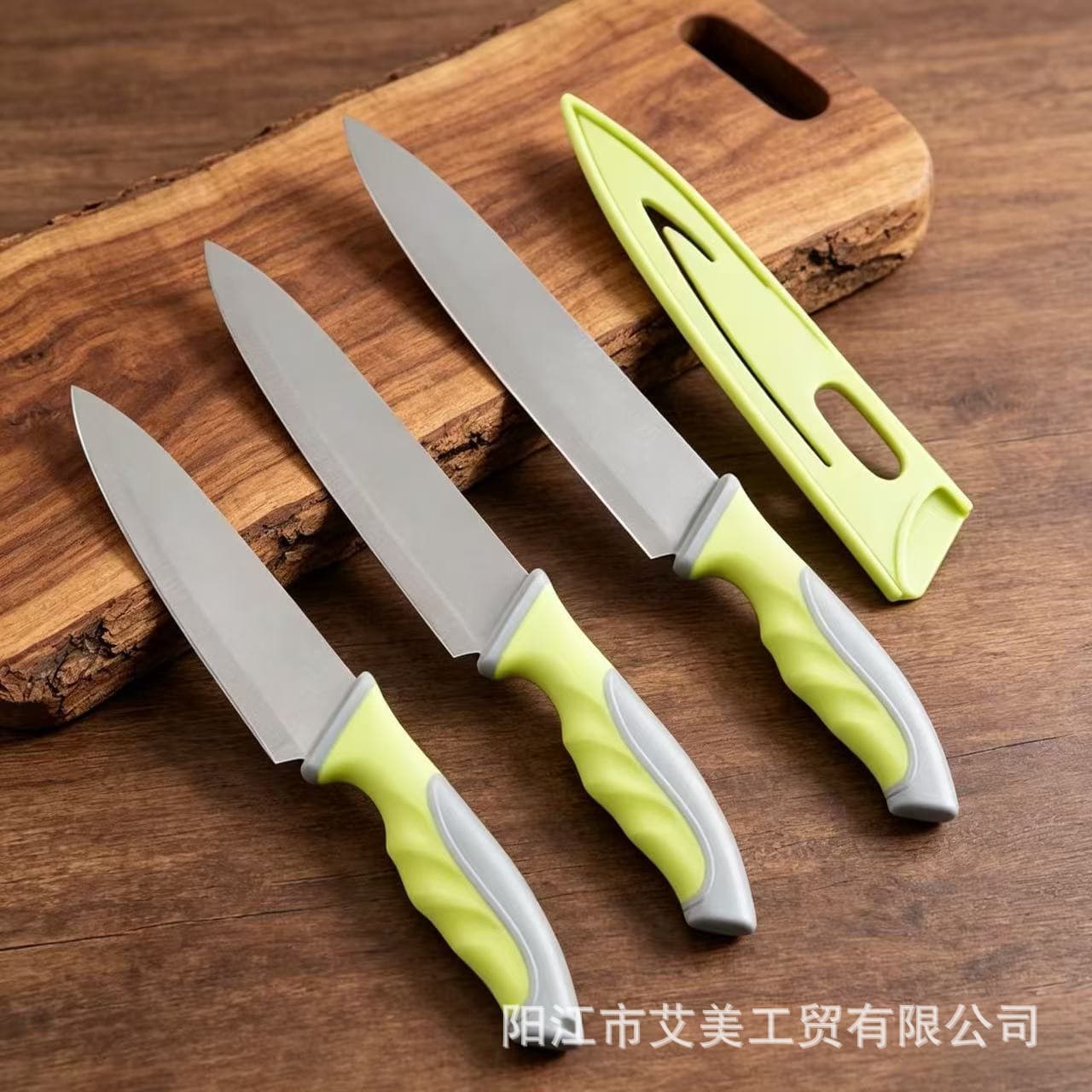 Stainless Steel 6-Inch 7-Inch 8-Inch Chef Knife Utility Knife Fruit Knife with Sheath Baby Food Knife Camping Portable Paring Knife