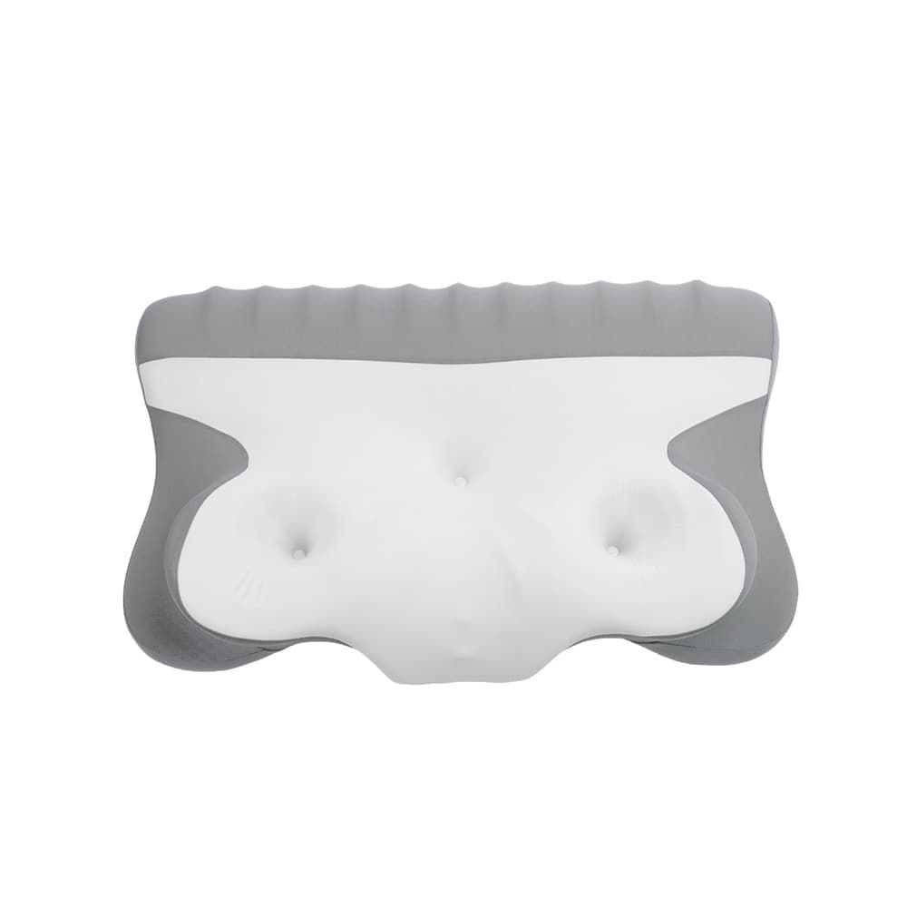 Rebound Memory Foam Butterfly Pillow, Class A Non-Collapsing, Butterfly Shape for Sleep Aid, Home Use Side Sleeping, Spinal Traction Neck Pillow