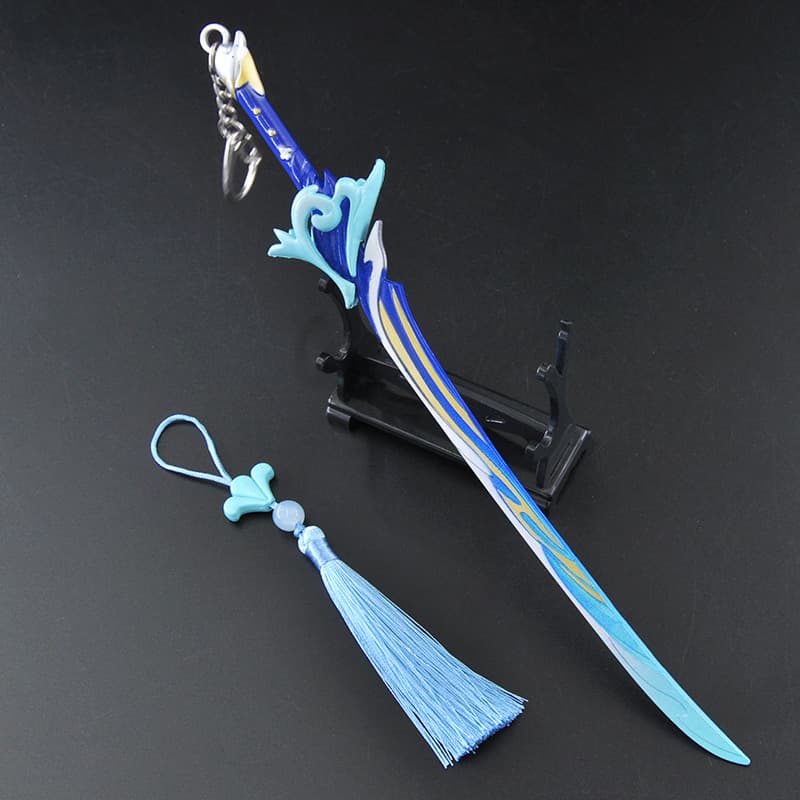 Y God Game Metal Weapon 30cm Large Mugen Musou Mistsplitter Reforged Alloy Model Toy Decoration