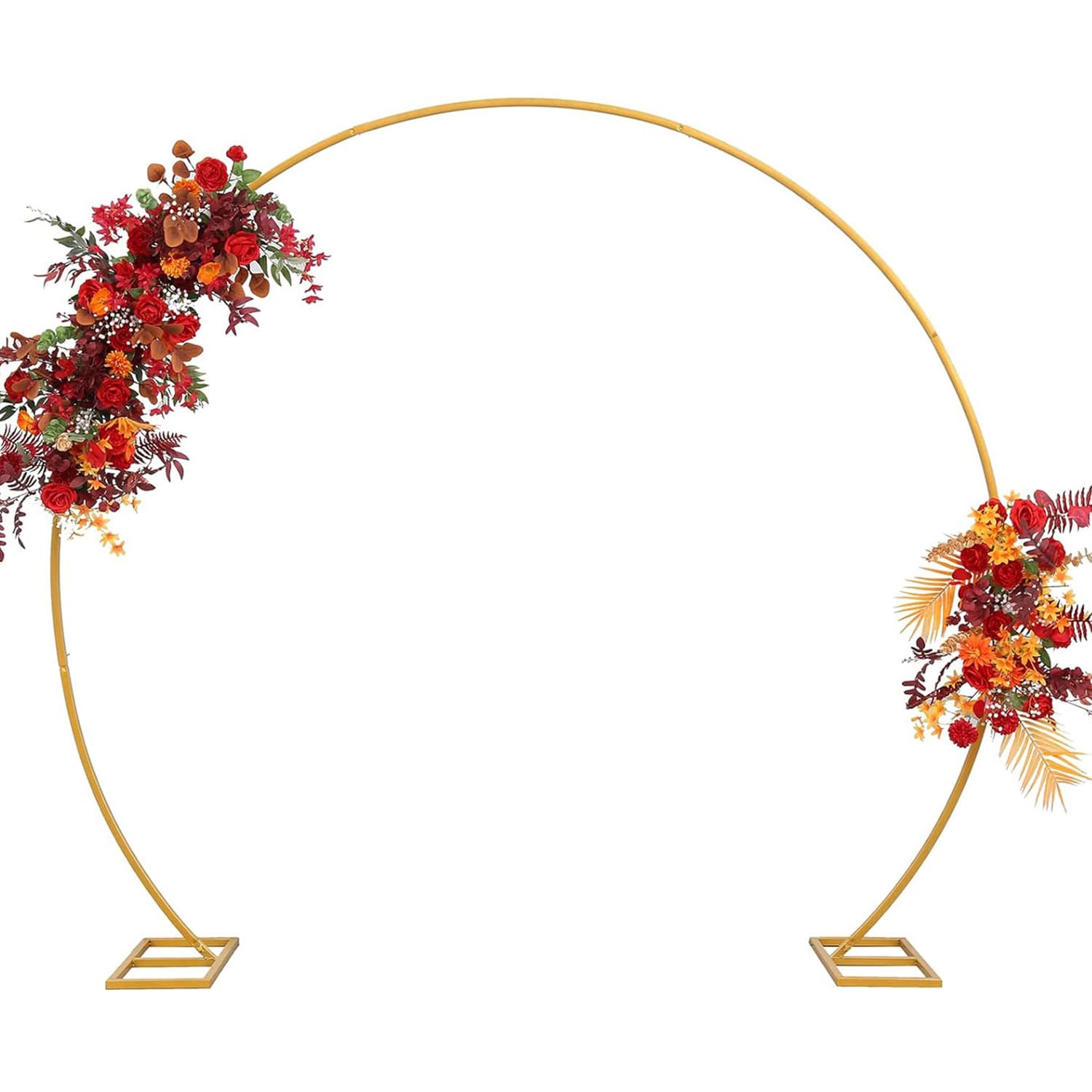 Metal Wedding Arch Iron Art Wedding Special Semi-circular Arch Support Lawn Flower Stand Round Decoration Prop