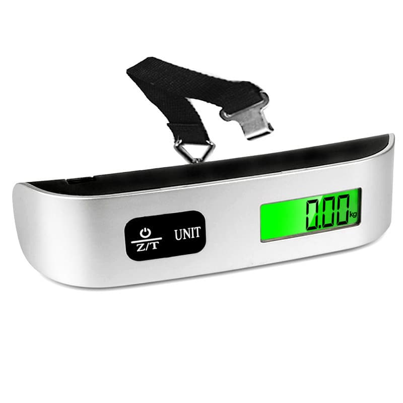 50kg Portable Handheld Electronic Scale Luggage Hanging Scale Hook Weighing Mini Hook Scale for Cross-border