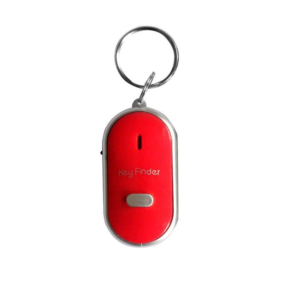 Key Finder with Audio Sensor Locator, Wireless Whistle Item Tracker, Creative Electronic Gift for Elderly Anti-Loss