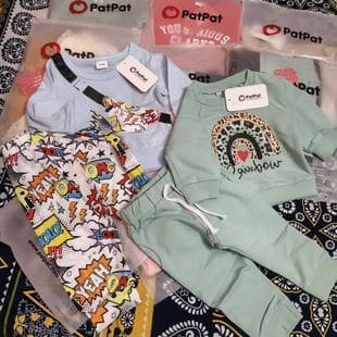PatPat Kids Children's Set Fashion Trendy Wholesale Cross-Border Children's Suit