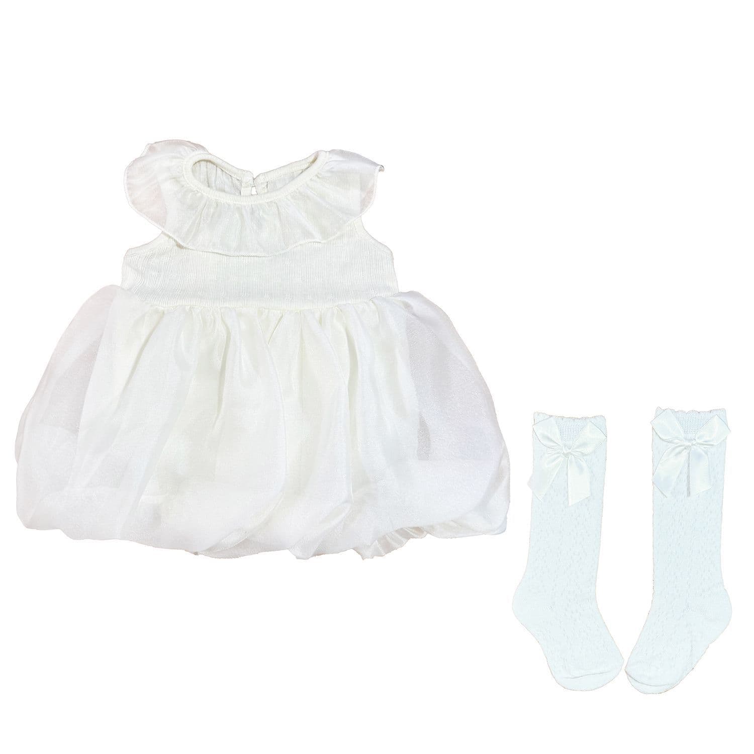 Full Moon Baby Clothes Infant Princess Dress Baby Girl 100-Day Birthday Banquet Formal Dress Newborn Jumpsuit White Bodysuit Dress