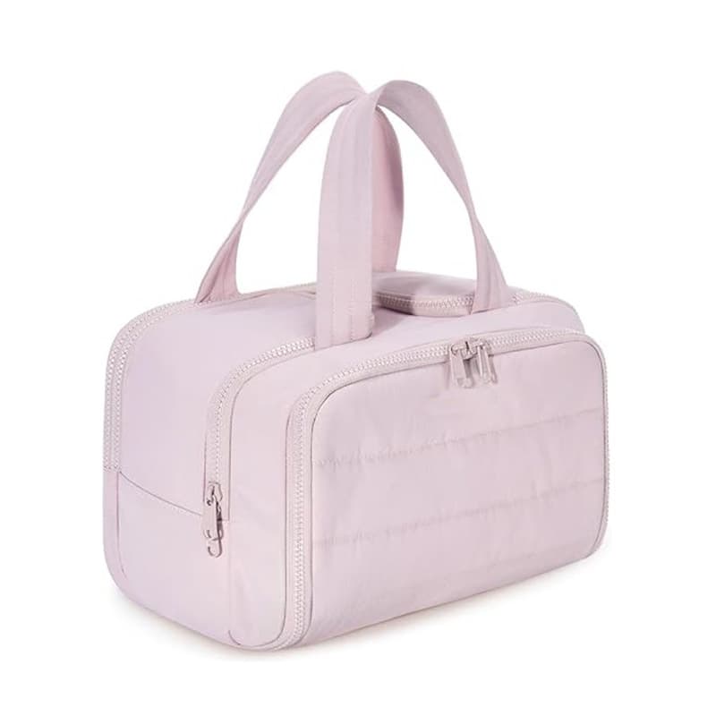 In Stock Toiletry Bag Lightweight Large Wide Opening Toiletry Bag, Puffy Makeup Bag Organizer Pouch, Travel Toiletry Kit
