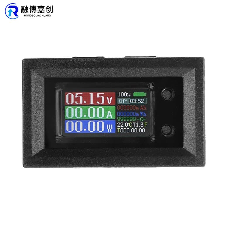 DC4-30V 9-in-1 voltage and current power meter multi-function measuring instrument 10A low voltage power supply power meter