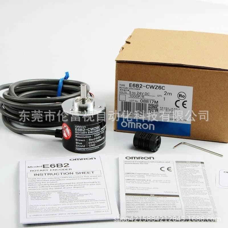 OMRON Rotary Encoder E6B2-CWZ1X 200P/R Series, Genuine Japanese Original