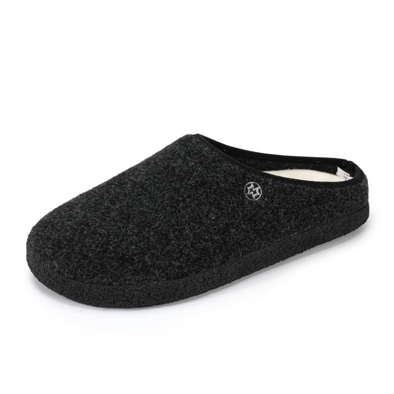Winter Cotton Slippers New Cross-Border Outdoor Adult Slippers Non-Slip Sole Plus Velvet Warm Indoor Shoes Casual and Comfortable Cotton Slippers