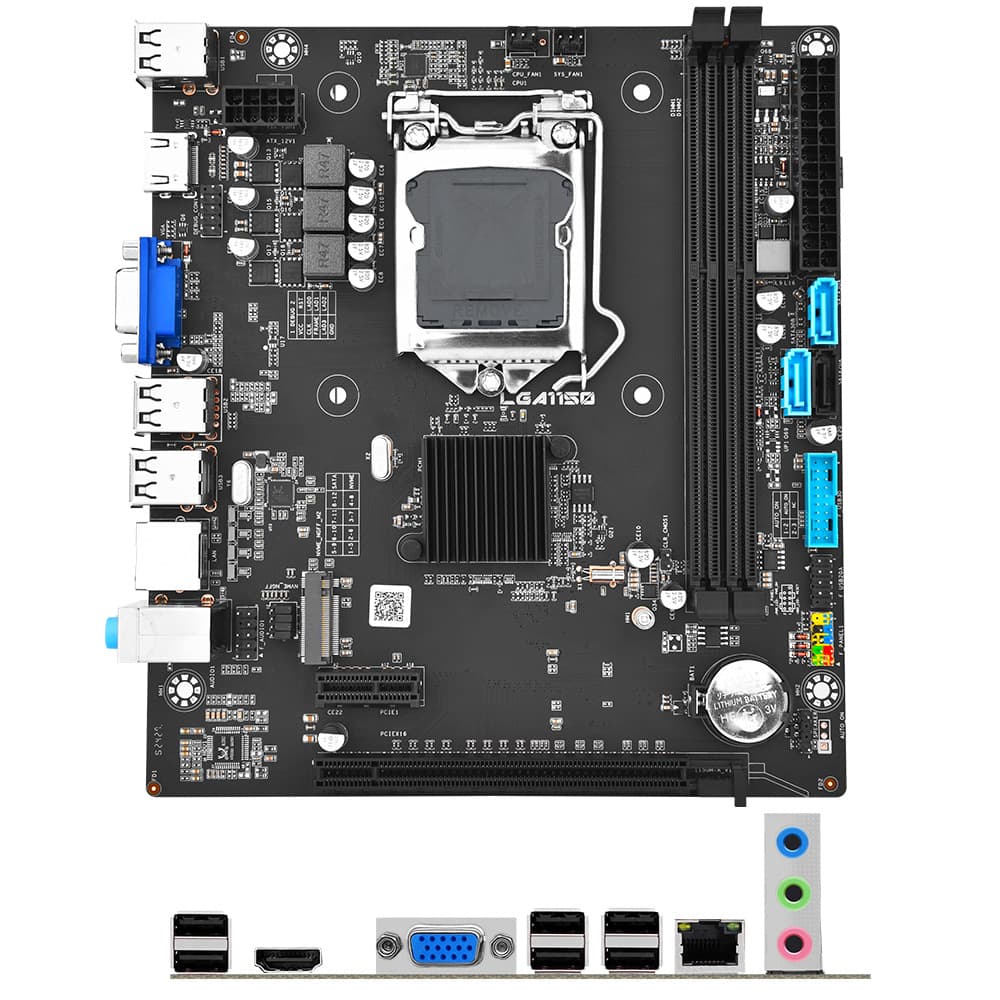 Brand H81 Motherboard High-Speed All-Solid Desktop H81 Motherboard 3.0 Interface Found Dream Three-Year Warranty