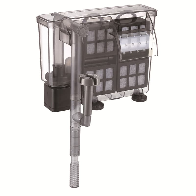 Fish tank filter wall-mounted filter water purifier fish tank external oil removal film small fish tank external waterfall filter barrel