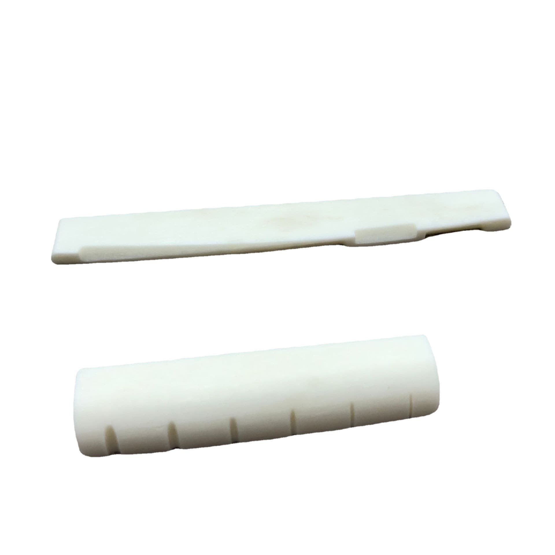 Pure Cow Bone Guitar String Nut Folk Wood Guitar Bridge Saddle Bone Upper Lower Guitar Nut Musical Instrument