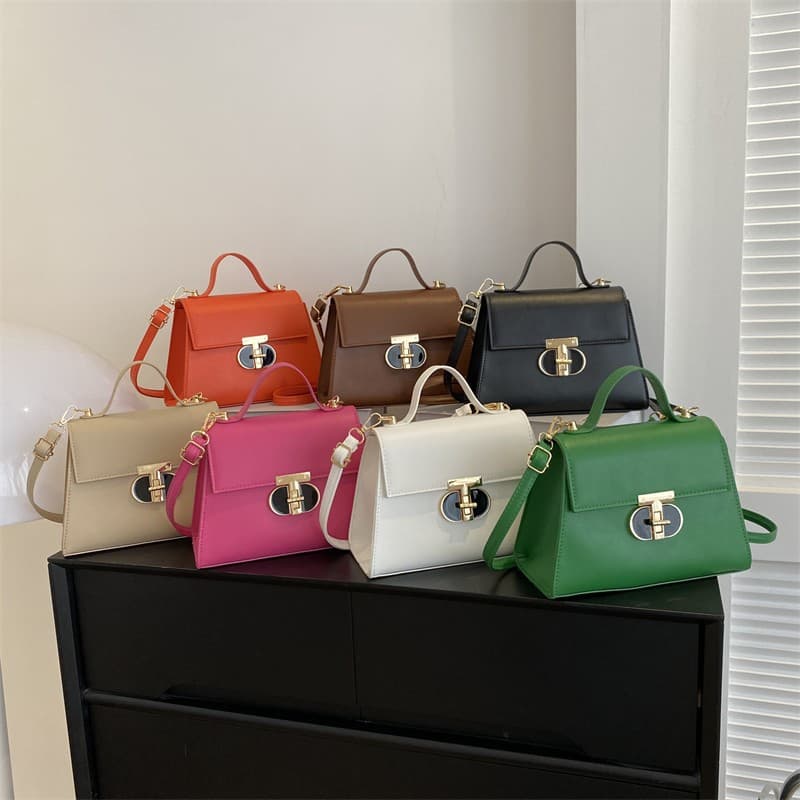PU large capacity handbag for women 2025 new fashion crossbody bag cross-border high-end texture shoulder bag