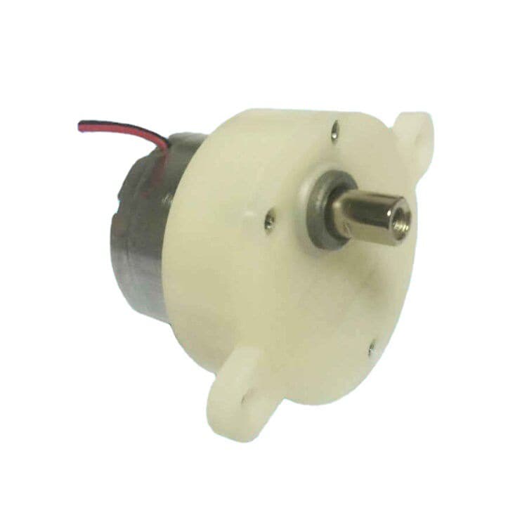 JS300 Electric Bedside Bell DC Geared Motor, Electric Rotating Toy Craft Gearbox Reduction Motor