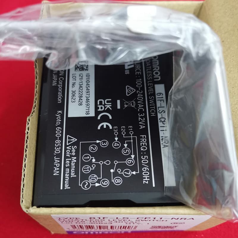 Floatless Switch Liquid Level Controller Water Level Relay Water Level Maintainer 61F-LS-CP11-SRANRA