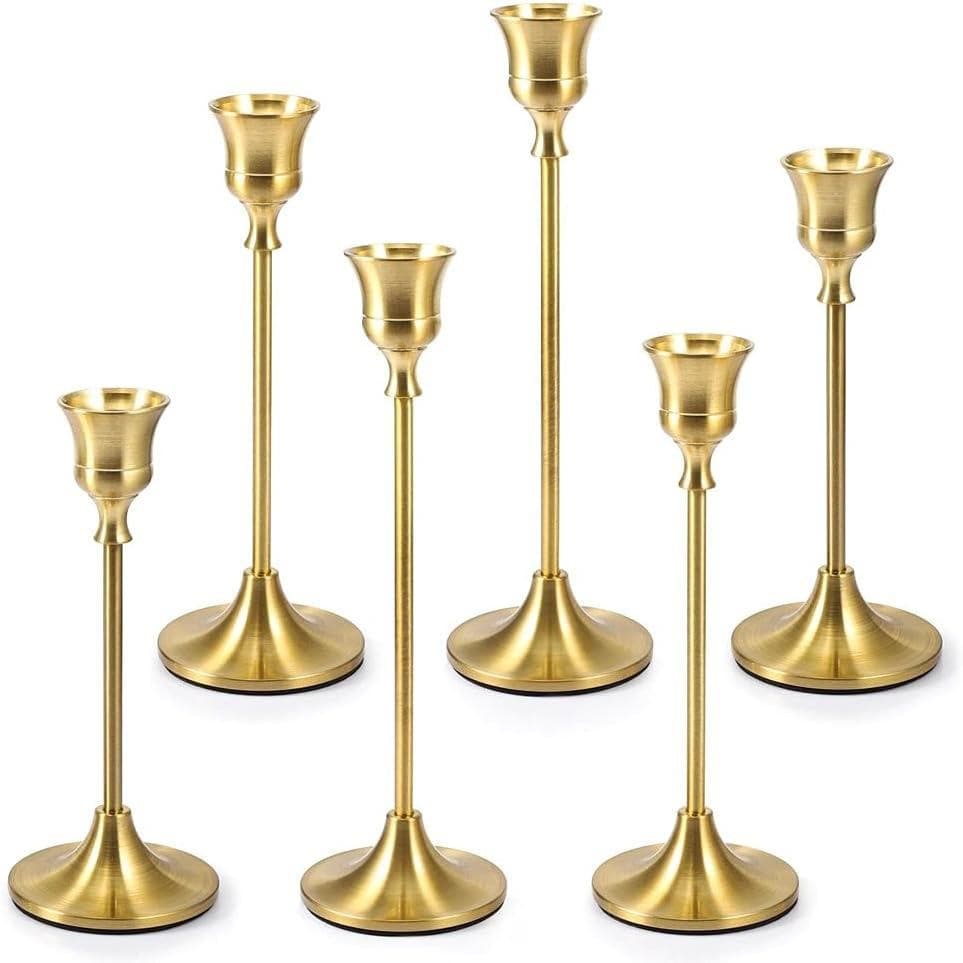 Premium Candle Holder, Aromatherapy Candle Holder for Western Restaurant, Iron Candle Holder for Wedding Table Decoration, European Style